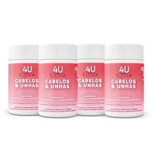 CABELOS E UNHAS PARA 240 DIAS – 40% OFF + FRETE GRATIS
